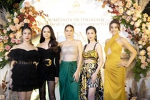 Dàn sao đình đám đến Hà Nội chúc mừng hai hoa hậu Hương Giang, Tô Diệp Hà