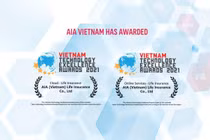 AIA Việt Nam đạt giải thưởng kép tại Asian Technology Excellence Awards 2021