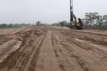 Toàn cảnh tuyến đường huyết mạch qua Khu đô thị Mường Thanh Thanh Hà sắp hoàn thành