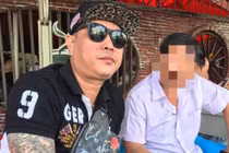 Tâm Ken trước khi bị bắt.