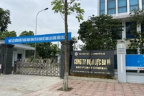 Trụ sở Công ty Điện lực Ba Vì.