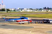 Mở đường bay Vũng Tàu - Côn Đảo bằng trực thăng