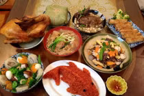 Dịch vụ cỗ cúng ông Công, ông Táo “ăn” khách