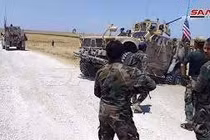 Quân đội Syria ngăn chặn một đoàn xe quân sự của Mỹ ở tỉnh Hasakah