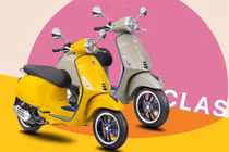 Piaggio ra mắt bộ sưu tập màu mới Vespa và lựa chọn yên mới cho Vespa Primavera