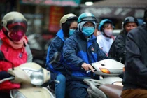 Miền Bắc rét đậm, rét hại khi không khí lạnh tăng cường