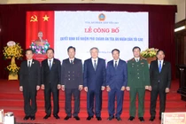 Công bố quyết định của Chủ tịch nước về công tác cán bộ