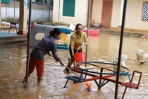 Hệ thống lọc nước cho người dân vùng lũ