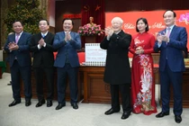 Tổng bí thư chúc Tết nhân dân thủ đô 