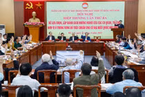 Chốt danh sách ứng cử đại biểu Quốc hội khoá XV ở Trung ương