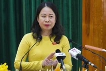 Ông Võ Văn Thưởng dự Đại hội Đảng bộ tỉnh An Giang