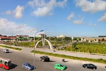 Trung tâm huyện Quảng Xương, tỉnh Thanh Hóa. Ảnh minh họa.