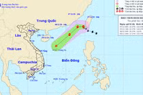 Bão số 11 gây sóng lớn và gió giật mạnh trên biển