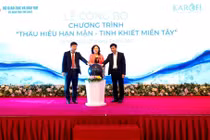 Nhân ngày nước thế giới 22/3: KAROFI tặng 50 triệu lít nước tinh khiết tới học sinh miền Tây