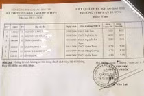 Yêu cầu làm rõ vụ việc ghép nhầm phách bài thi 