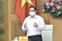 Thủ tướng làm việc với các nhà sản xuất vaccine phòng COVID-19