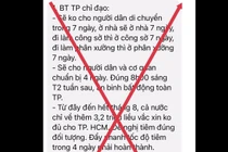 Hàng loạt chủ tài khoản facebook bị xử phạt vì chia sẻ thông tin sai sự thật