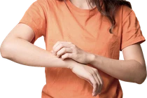 Mẩn ngứa khắp người vì dị ứng thời tiết