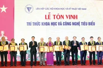 Lễ tôn vinh các nhà trí thức KH&CN được tổ chức ngày 2/11/2019 tại Hà Nội.