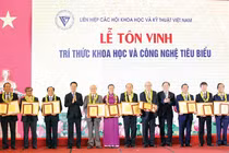 Lễ tôn vinh các nhà trí thức KH&CN được tổ chức ngày 2/11/2019 tại Hà Nội.