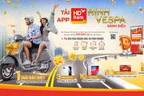 Ra mắt chương trình “Tải App HDBank – Rinh Vespa sành điệu” từ HDBank