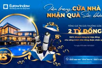 Eurowindow khuyến mãi lớn, tặng quà khủng với “Tân trang cửa nhà – Nhận quà sức khỏe”