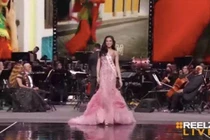 Video: Chung kết Miss World lần thứ 70: Hoa hậu Đỗ Thị Hà mặc váy hồng tranh tài