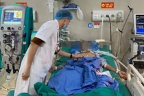 Bệnh nhân được cấp cứu tại BV