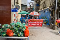 Phong tỏa khu vực có 2.000 dân ở quận Thanh Xuân