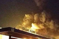 Đồng Nai: Cháy cây xăng, 2 nhân viên bị bỏng nặng