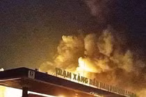 Đồng Nai: Cháy cây xăng, 2 nhân viên bị bỏng nặng