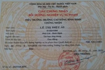 Hàng trăm giáo viên có thể mất việc vì chứng nhận nghiệp vụ sư phạm