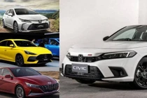 Loạt sedan hạng C sắp ra mắt tại Việt Nam