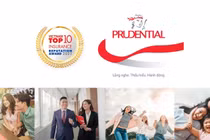  Prudential đạt “Top 10 Công ty bảo hiểm uy tín năm 2021”