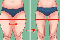 Tuổi trung niên: Phụ nữ tích mỡ đùi và hông, nam giới tích mỡ bụng 