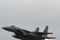 Tiêm kích F-15C Eagle Mỹ rơi ở Anh, phi công thiệt mạng