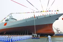 Hải quân Trung Quốc khu trục hạm mạnh nhất thế giới type 055 thứ hai vào biên chế 