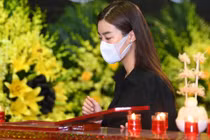 Gia đình, bạn bè tiễn biệt Hoa hậu Thu Thủy