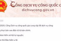 Giới thiệu tích hợp 6 dịch vụ công mới trên Cổng Dịch vụ công Quốc gia