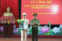 Công bố quyết định bổ nhiệm tân Cục trưởng; Giám đốc Công an tỉnh