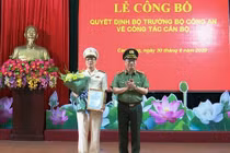 Công bố quyết định bổ nhiệm tân Cục trưởng; Giám đốc Công an tỉnh