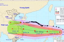 Bão số 9 di chuyển nhanh hơn, nguy hiểm hơn bão số 8
