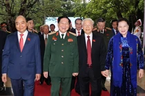 Tổng bí thư, Chủ tịch nước dự Đại hội Đảng bộ Quân đội