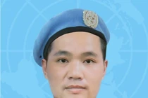 Trung tá Đỗ Anh hy sinh khi làm nhiệm vụ gìn giữ hòa bình Liên Hiệp Quốc