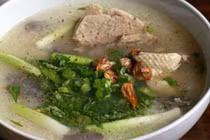 Cháo vịt trị mất ngủ, tim hồi hộp