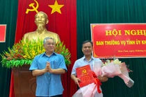 Triển khai quyết định của Ban Bí thư Trung ương Đảng về công tác cán bộ