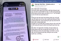 Giả công văn Sở thông báo thi lại do lộ đề, một học sinh bị phạt