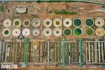 Cận cảnh nhà máy xử lý nước thải lớn nhất miền Bắc dần hình thành