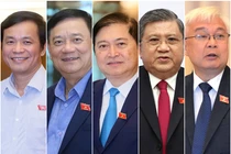 Trình miễn nhiệm Phó Chủ tịch nước, Tổng Kiểm toán, 5 Ủy viên Thường vụ QH