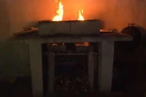 Bếp đun củi tầm cao